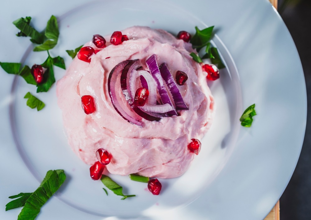 Taramas mit Granatapfel